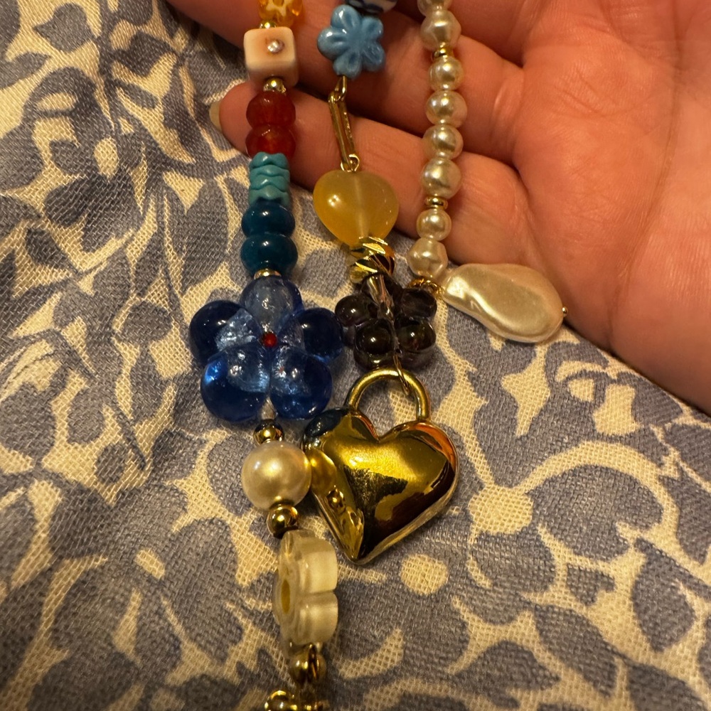 Beaded purse keychain!